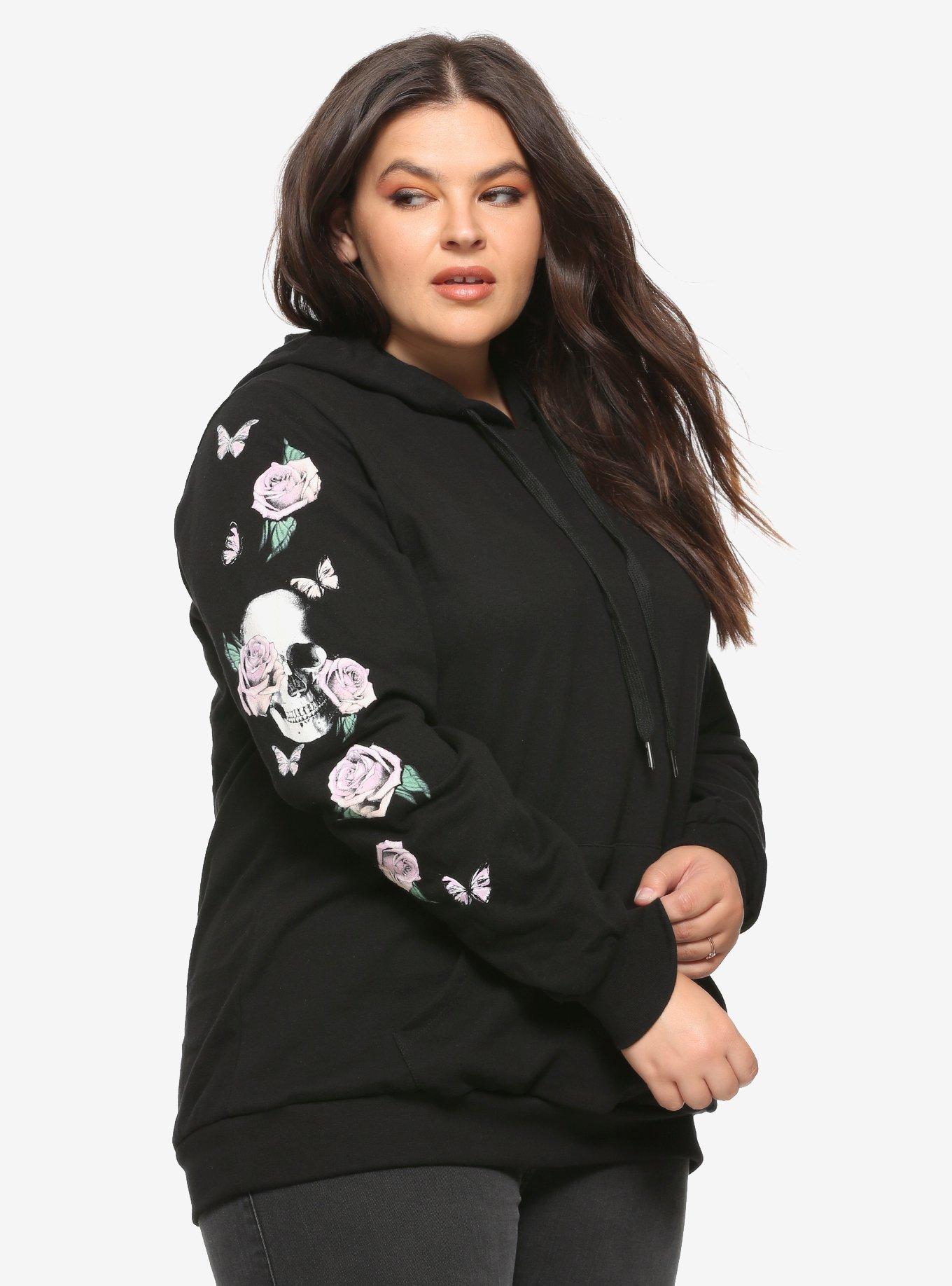 Rose hoodies hot sale for girls