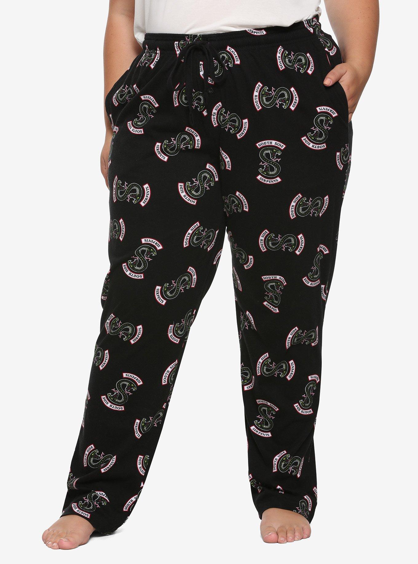 Riverdale Southside Serpents Girls Pajama Pants Plus Size, MULTI, hi-res