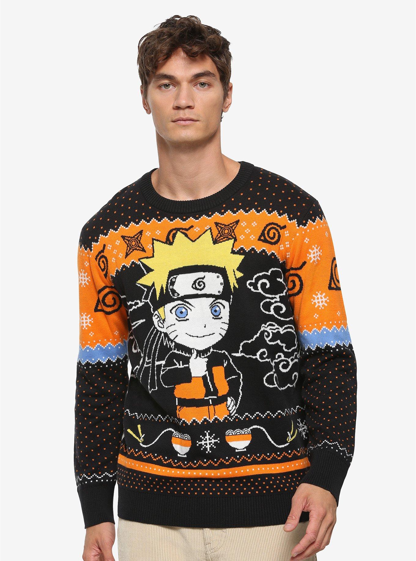 Naruto ugly 2025 christmas sweater