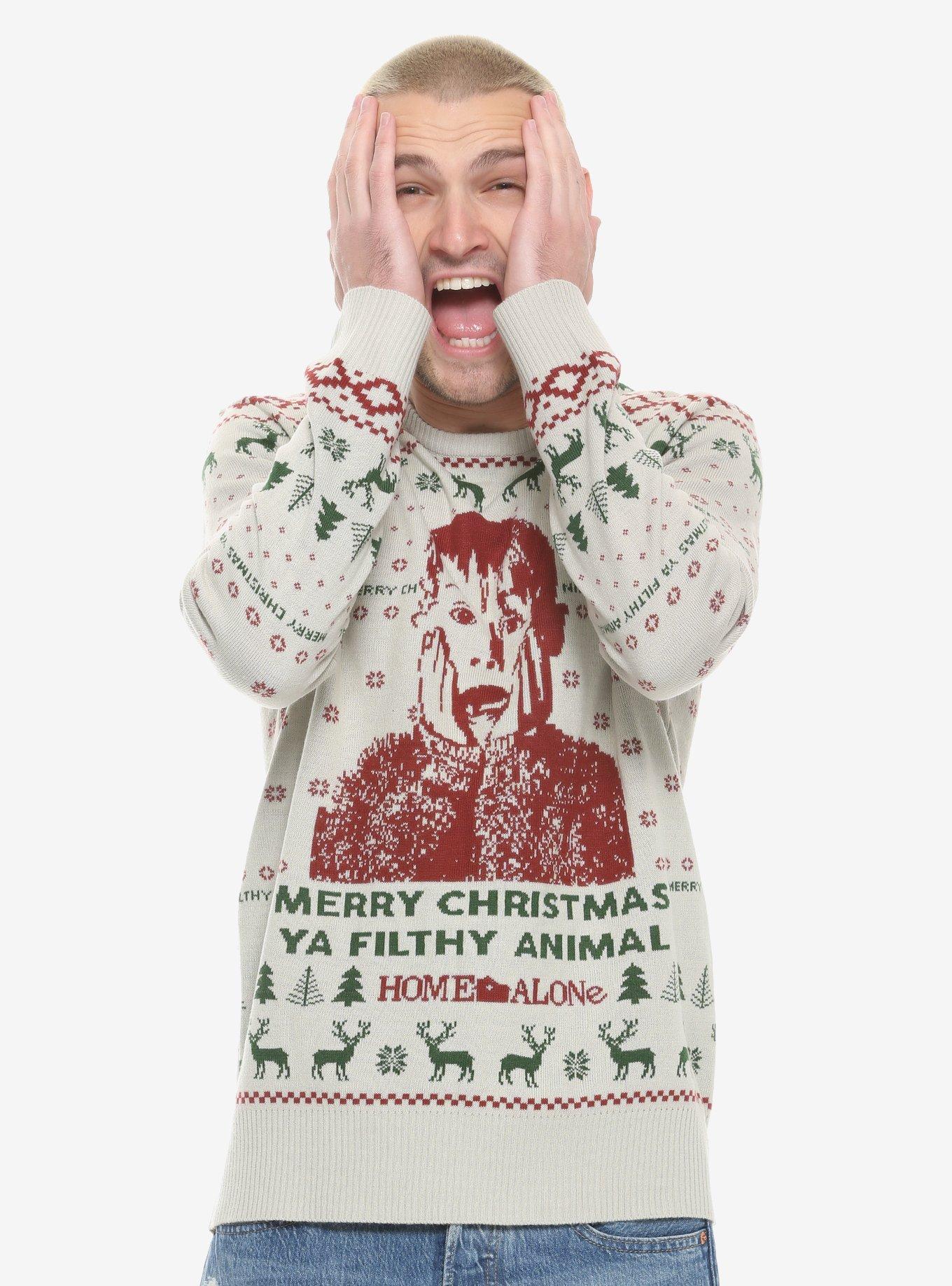 Ugly christmas outlet sweater home alone