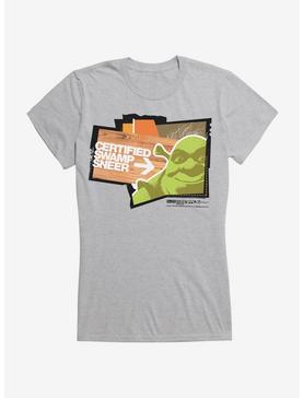 Shrek Certified Swamp Sneer Girls T-Shirt, HEATHER, hi-res