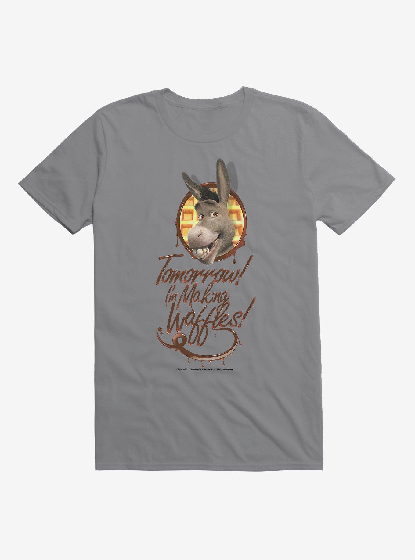 Shrek Donkey I'm Making Waffles TShirt Hot Topic
