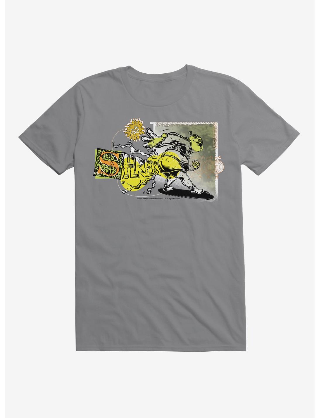 Shrek Shrek Title Fart T-Shirt, STORM GREY, hi-res