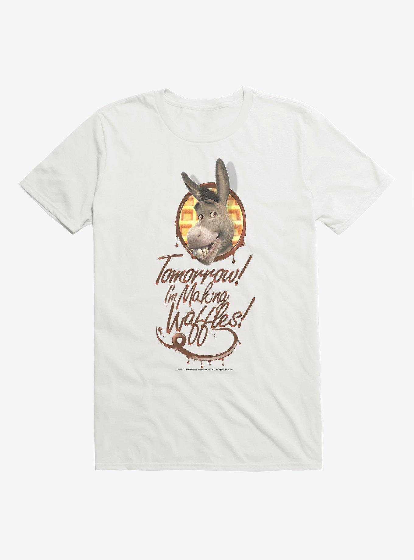 Shrek Donkey I'm Making Waffles TShirt Hot Topic