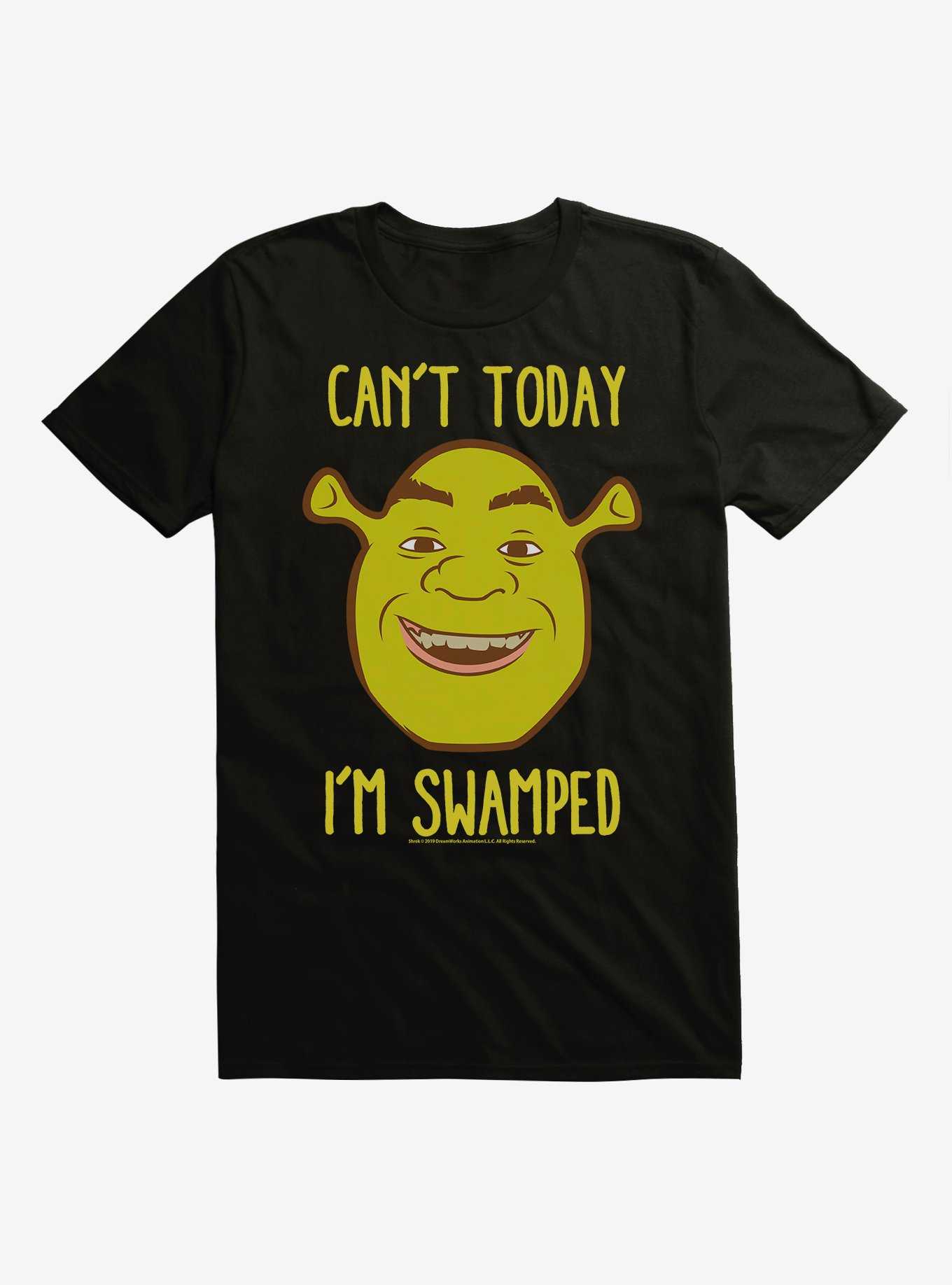 Shrek Can’t Today I'm Swamped T-Shirt, , hi-res
