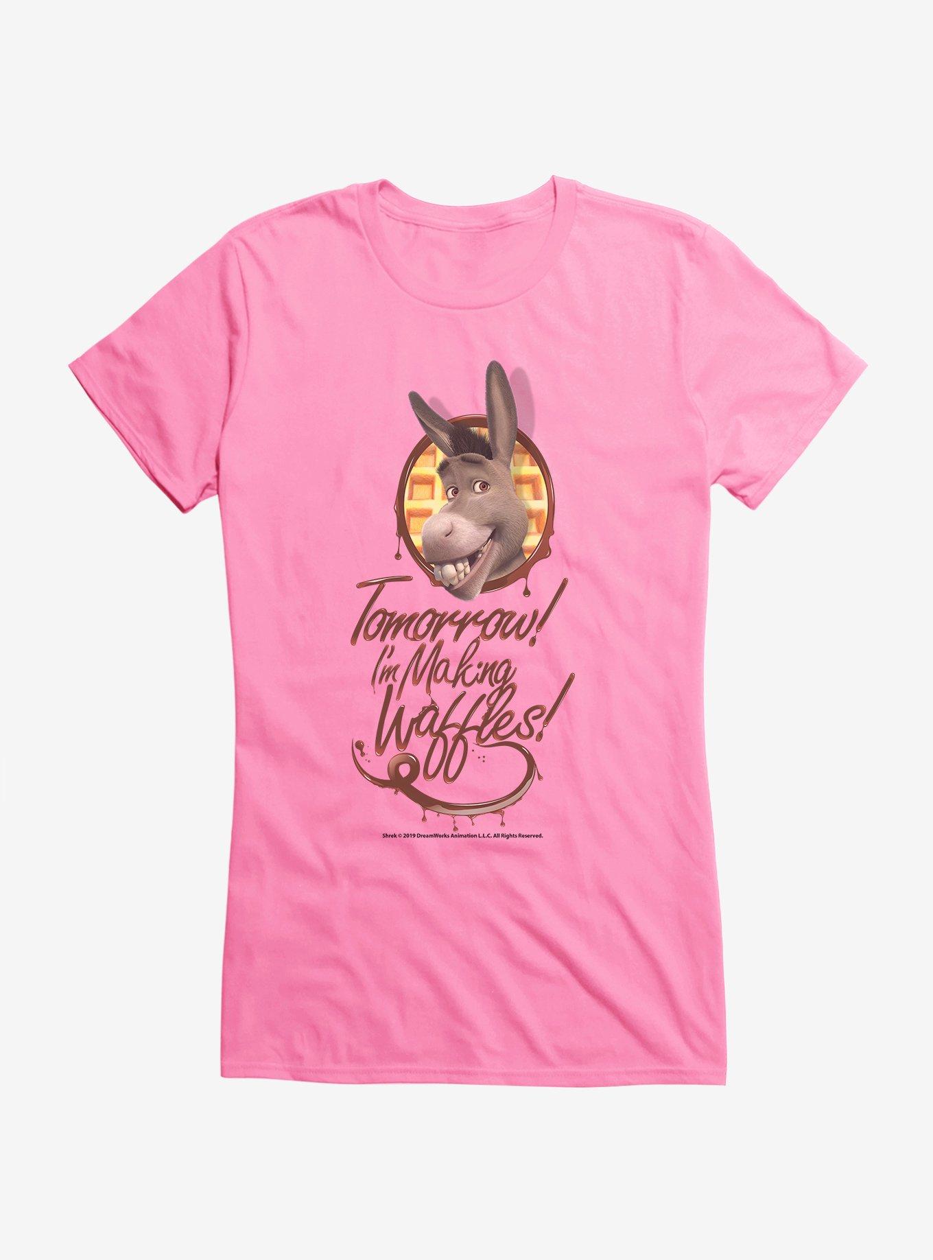 Shrek Donkey I'm Making Waffles Girls TShirt Hot Topic