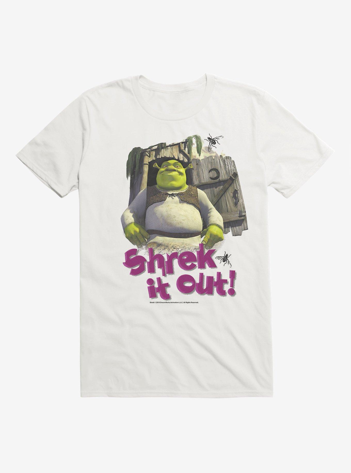 Shrek Shrek It Out T-Shirt, WHITE, hi-res