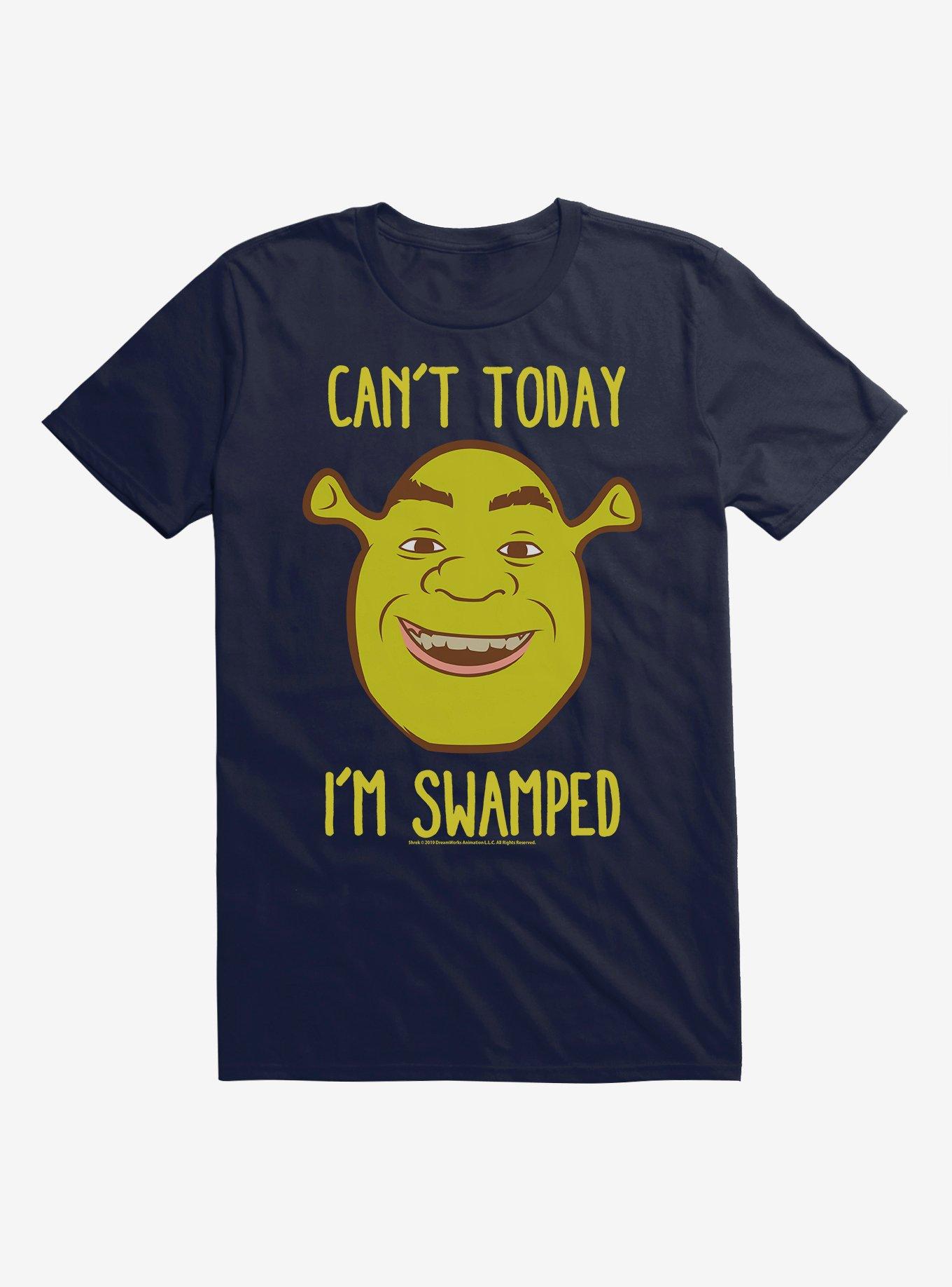 Shrek Can’t Today I'm Swamped T-Shirt, NAVY, hi-res