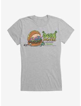 Shrek Ogre Burgers Girls T-Shirt, HEATHER, hi-res