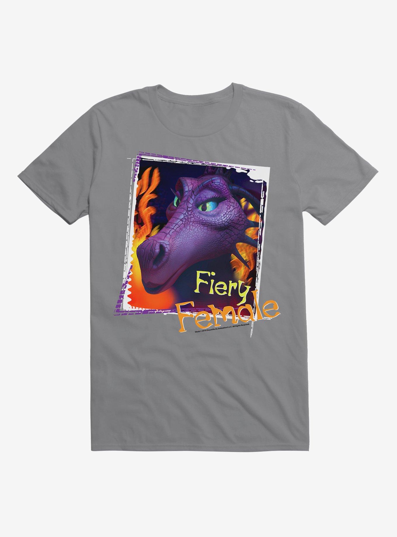 Shrek Dragon Fiery Female T-Shirt, , hi-res