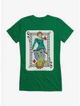 Shrek Fiona Queen Card Girls T-Shirt, KELLY GREEN, hi-res