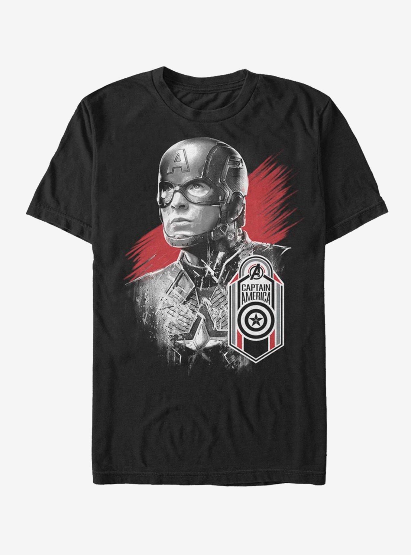 Marvel Avengers Endgame Captain America Tag T-Shirt, , hi-res