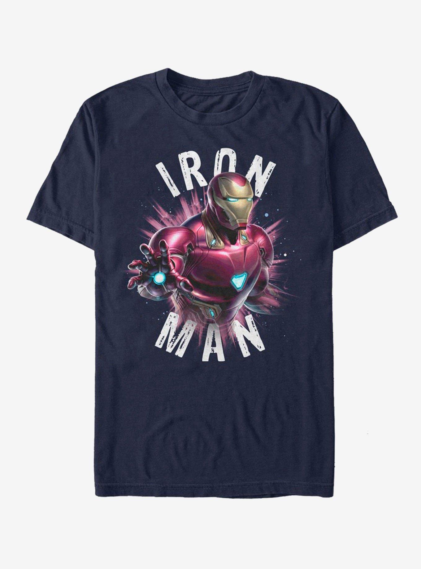 Marvel Avengers Endgame Iron Man Burst T-Shirt, , hi-res