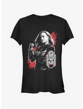 Marvel Avengers Endgame Captain Marvel Tag Girls T-Shirt, , hi-res