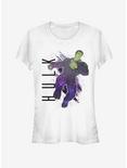 Marvel Avengers Endgame Hulk Painted Girls T-Shirt, WHITE, hi-res