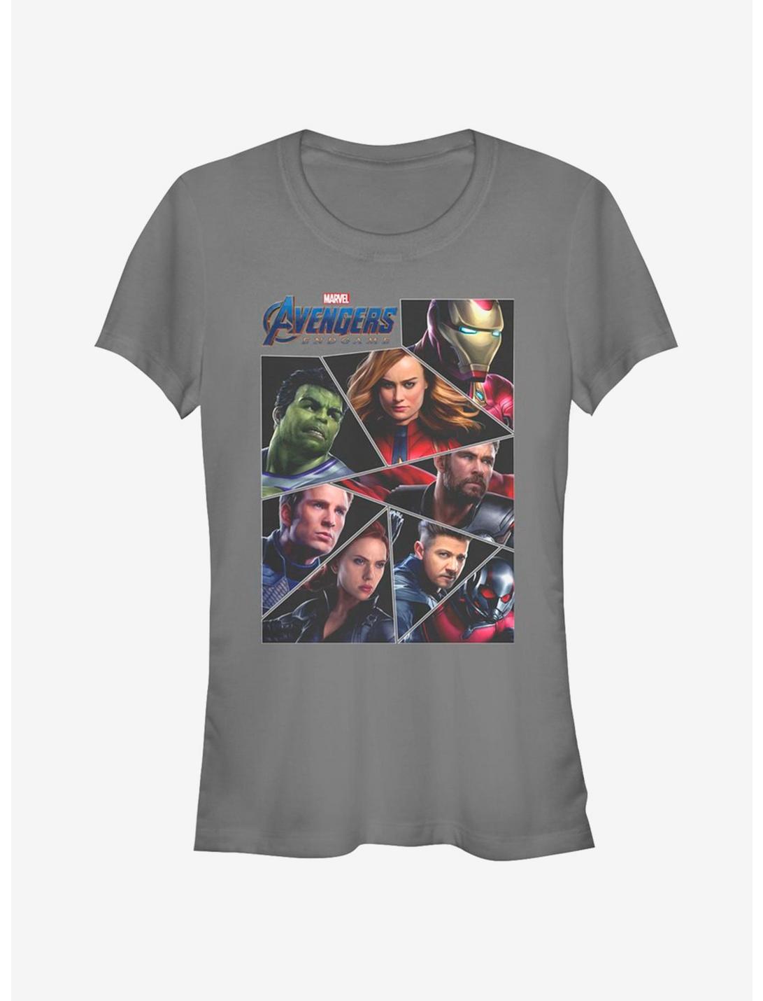 Marvel Avengers Endgame Avengers Group Girls T-Shirt, CHARCOAL, hi-res