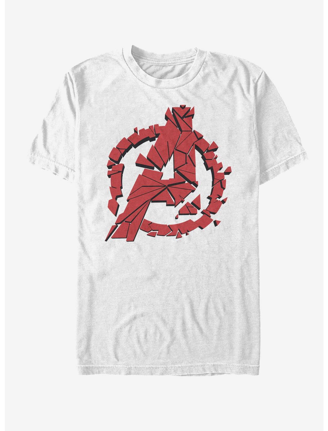 Marvel Avengers Endgame Avengers Shattered T-Shirt, WHITE, hi-res
