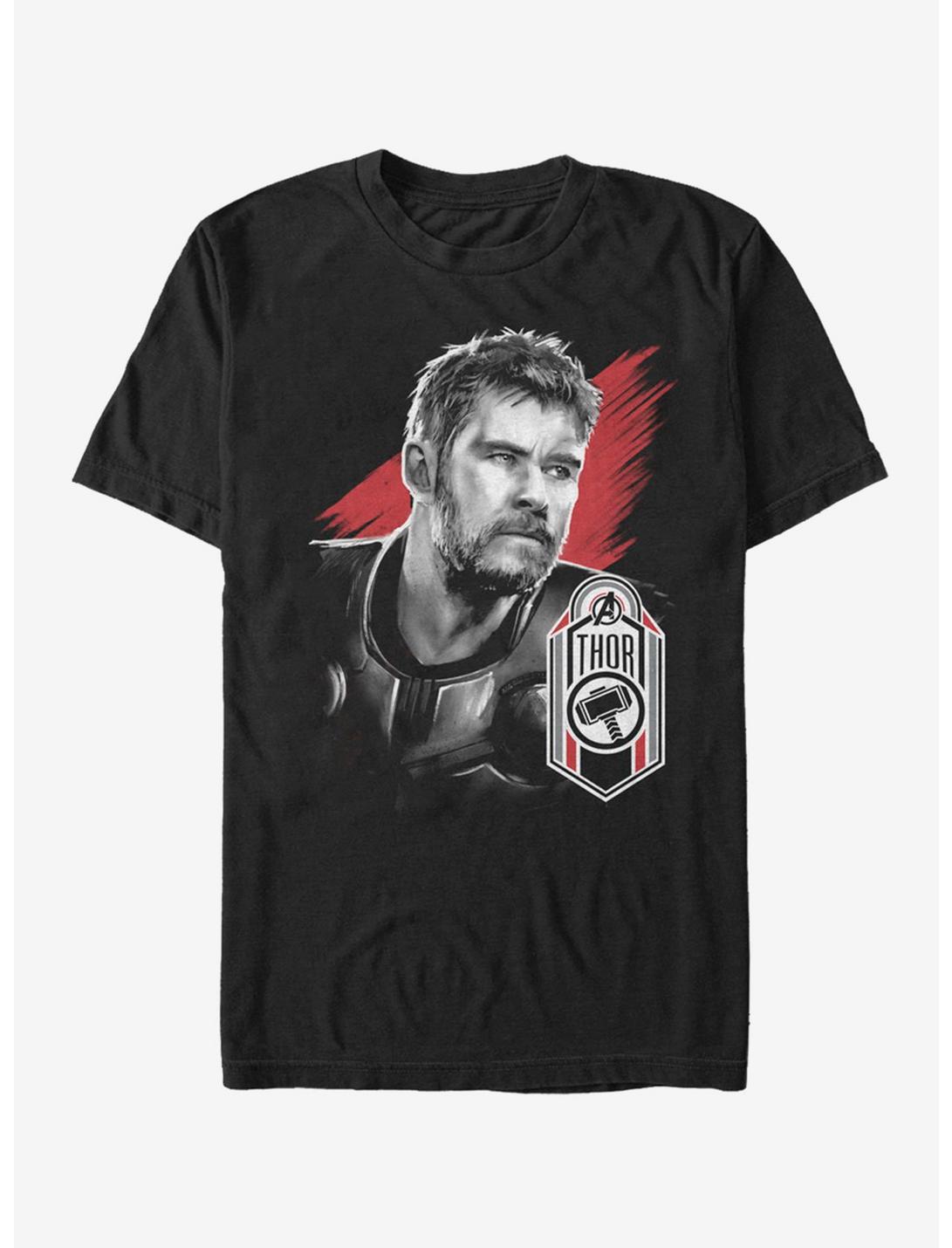 Marvel Avengers Endgame Thor Tag T-Shirt, BLACK, hi-res