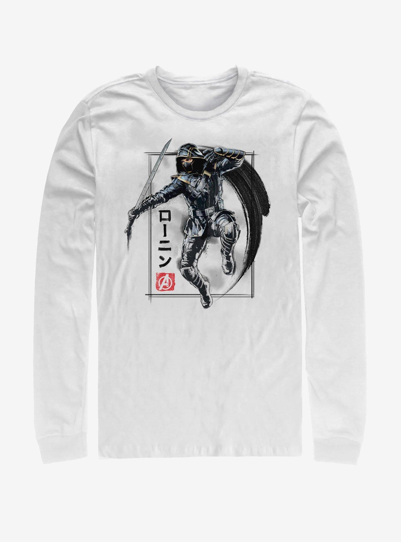 Marvel Avengers Endgame Ronin Shot Long-Sleeve T-Shirt, WHITE, hi-res