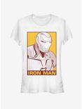 Marvel Avengers Endgame Pop Iron Man Girls T-Shirt, WHITE, hi-res