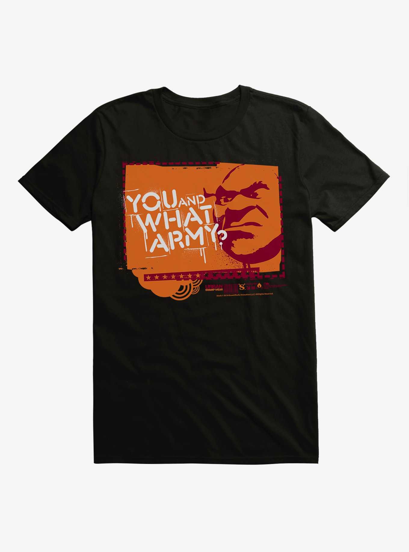 Shrek You And What Army T-Shirt, , hi-res
