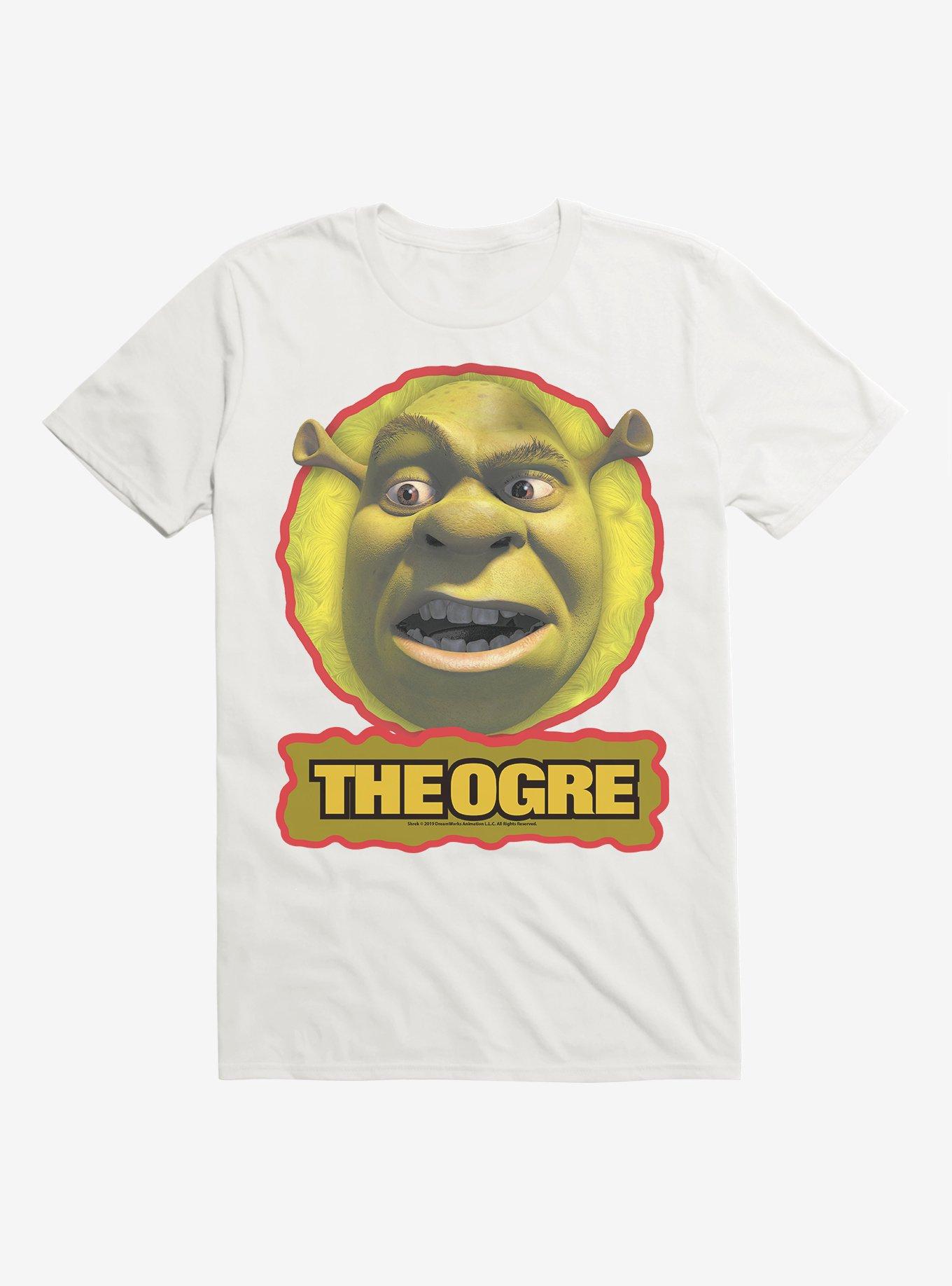 Shrek The Ogre Face T-Shirt | BoxLunch