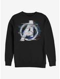 Marvel Avengers Endgame White Flares Sweatshirt, BLACK, hi-res