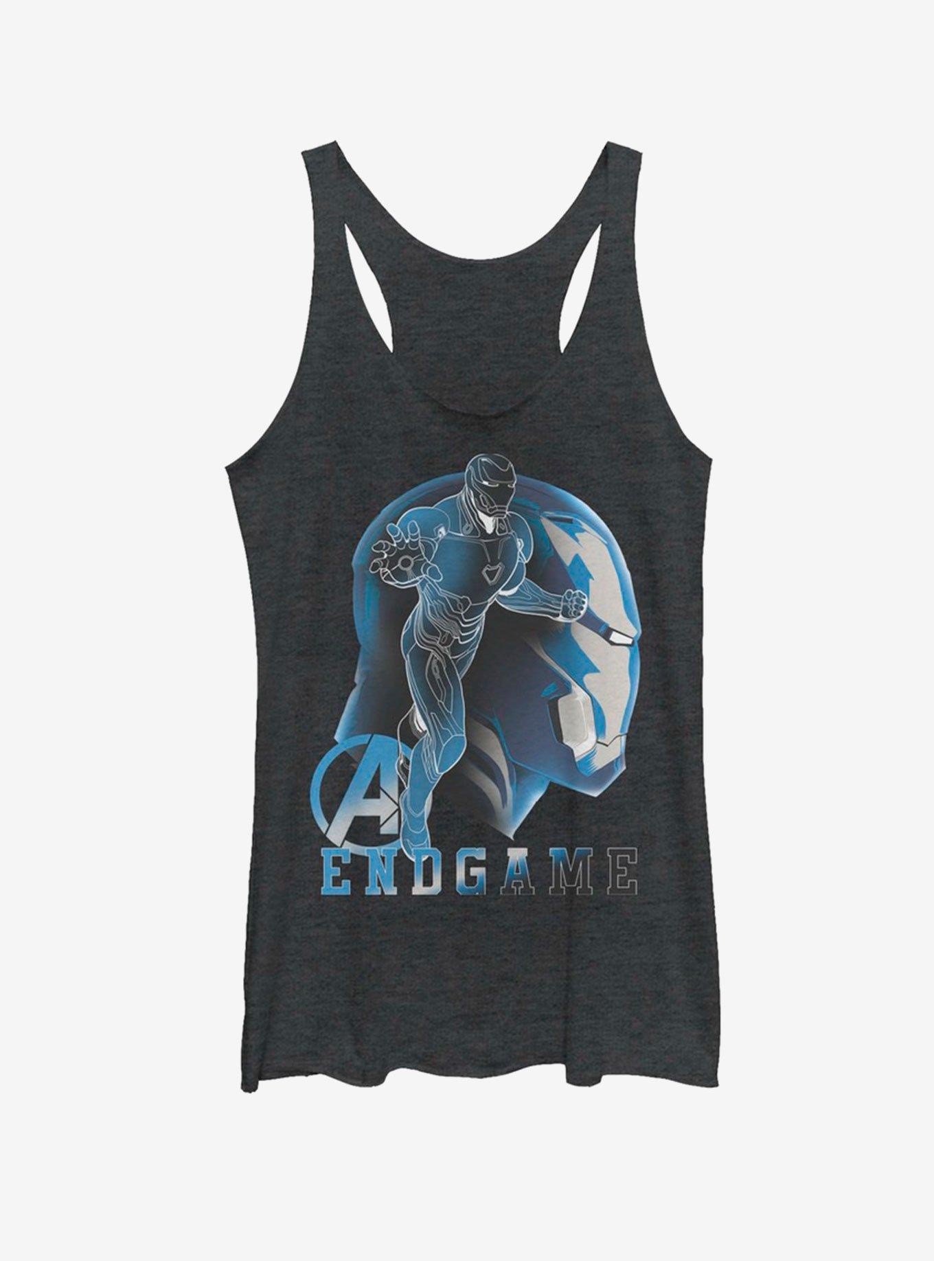 Marvel Avengers Endgame Iron Man Endgame Silhouette Girls Tank, , hi-res