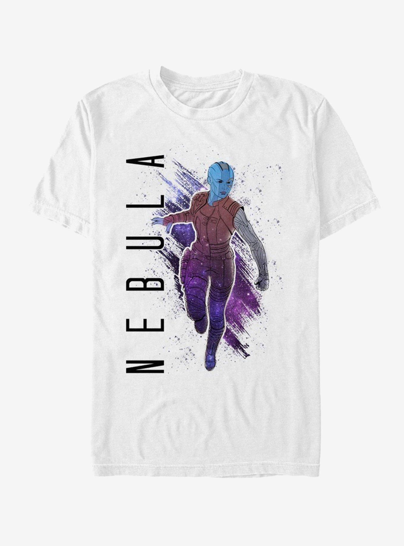 Marvel Avengers Endgame Nebula Painted T-Shirt, , hi-res