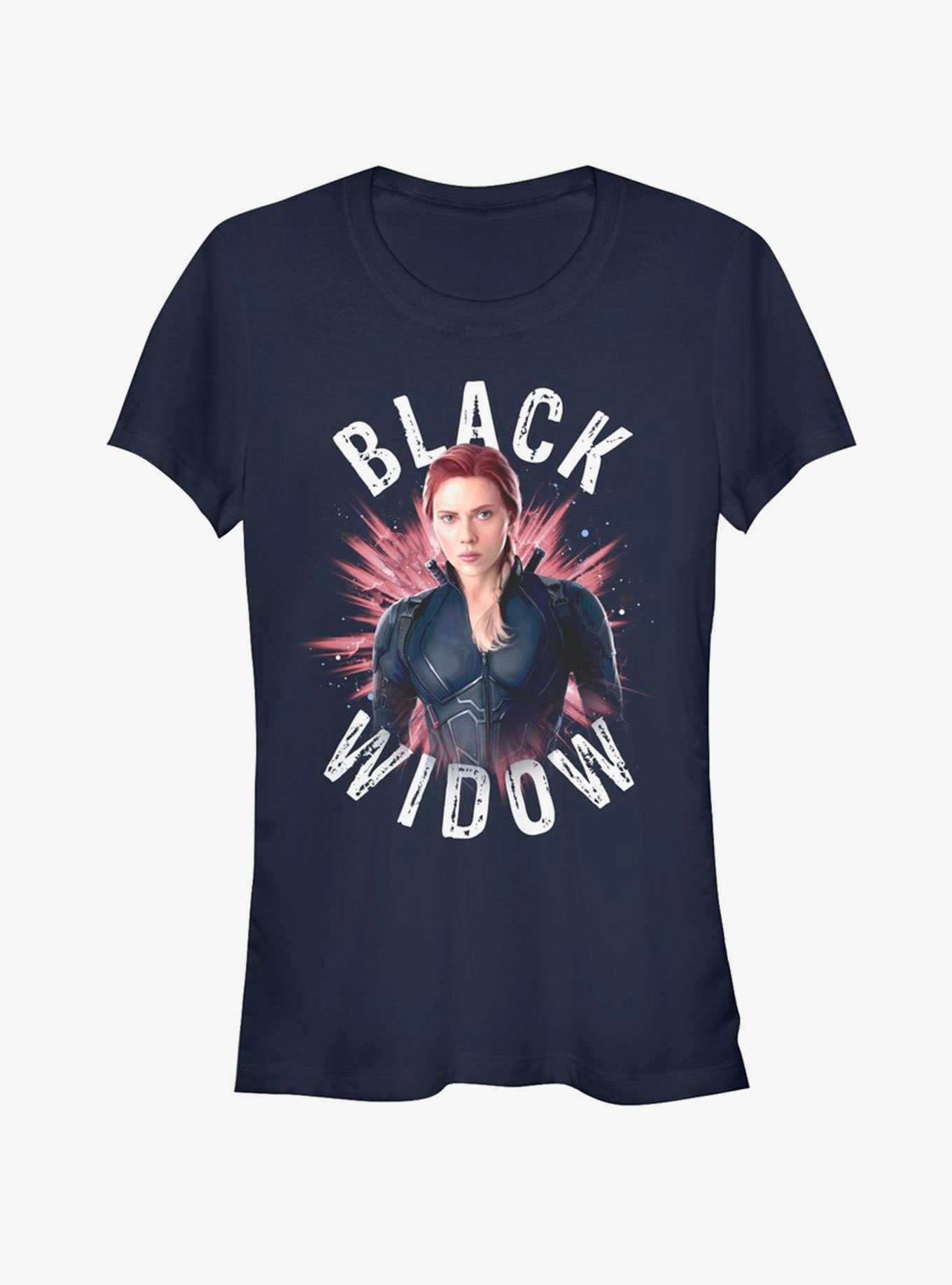 Marvel Avengers Endgame Black Widow Burst Girls T-Shirt, , hi-res