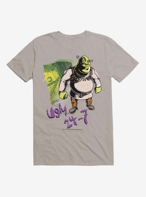 Light Grey Shrek Ugly Twenty Four Seven T-Shirt | BoxLunch | BoxLunch