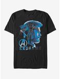 Marvel Avengers Endgame Thor Endgame Silhouette T-Shirt, BLACK, hi-res