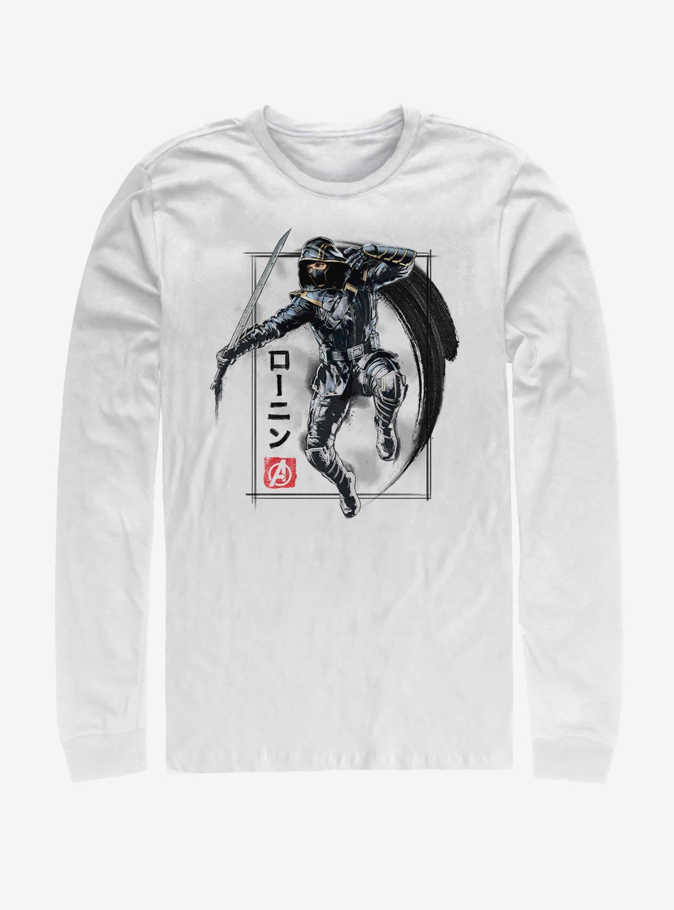 Marvel Avengers Endgame Ronin Shot Long Sleeve T-Shirt, WHITE, hi-res