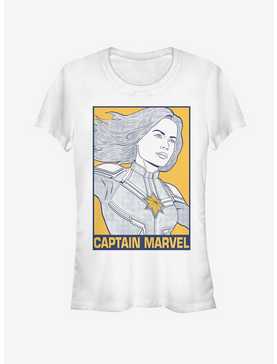 Marvel Avengers Endgame Pop Captain Marvel Girls T-Shirt, , hi-res