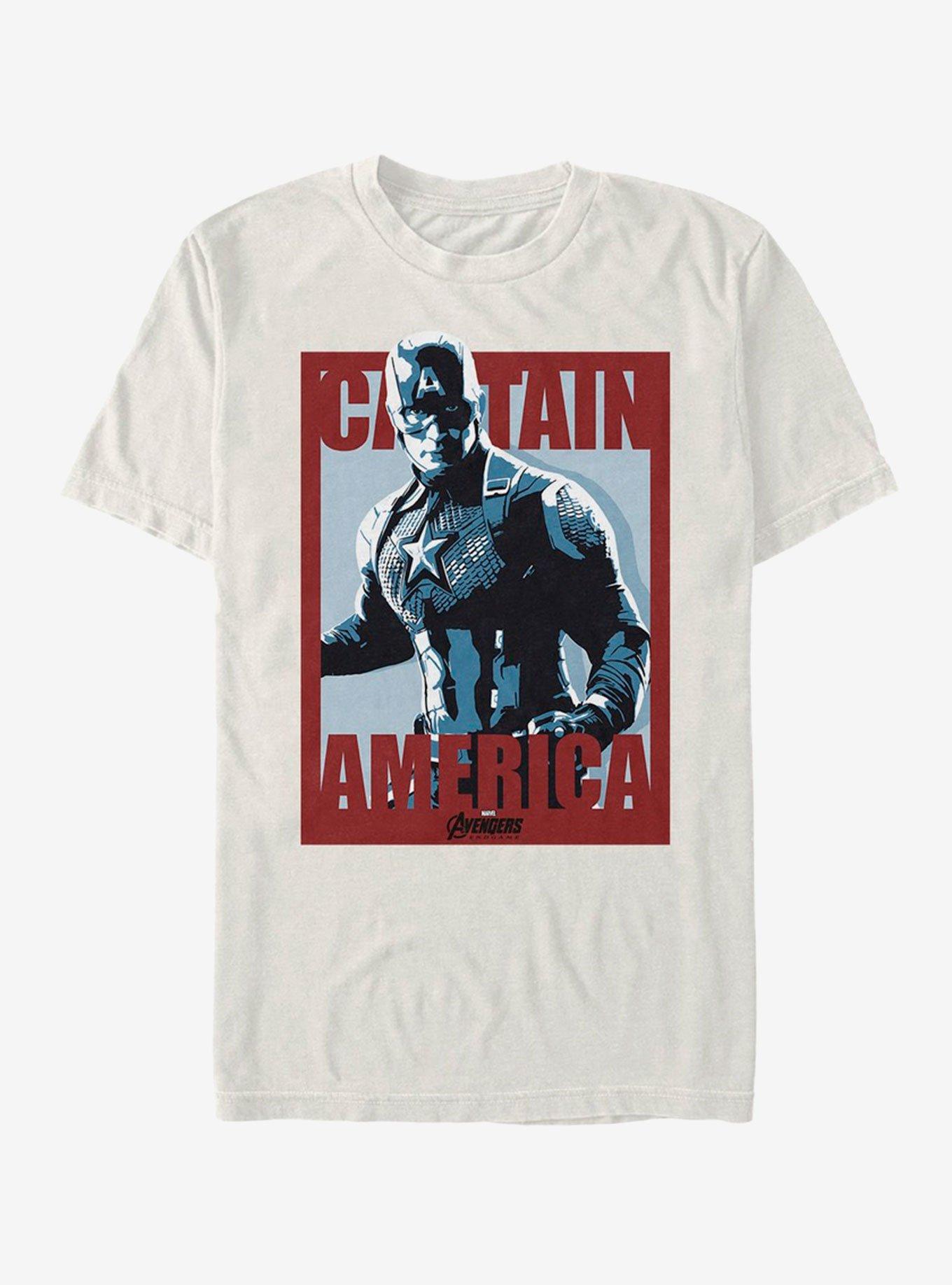 Avengers poster t shirt endgame 2025 hot topic