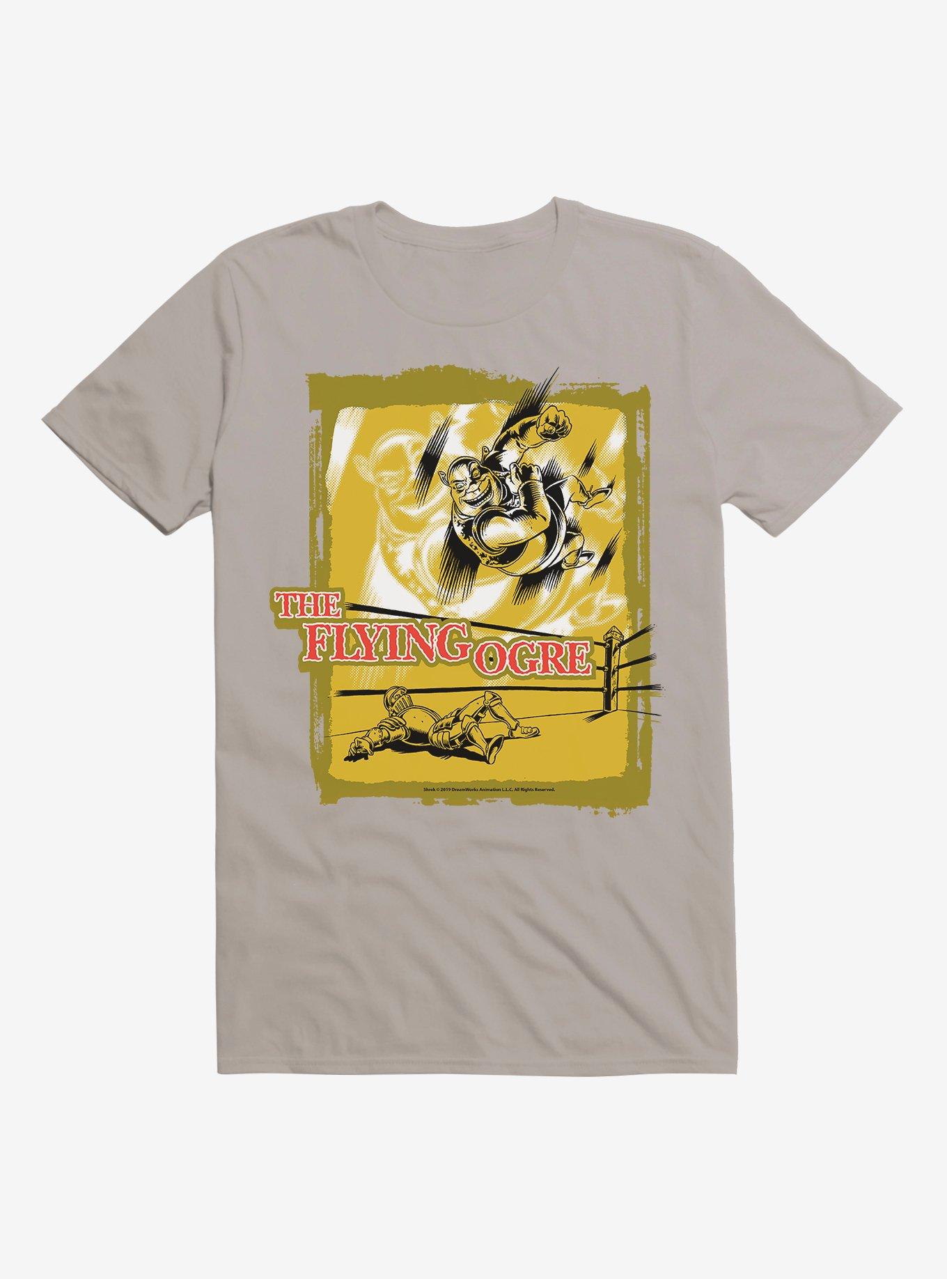 Shrek Flying Ogre Poster T-shirt | BoxLunch