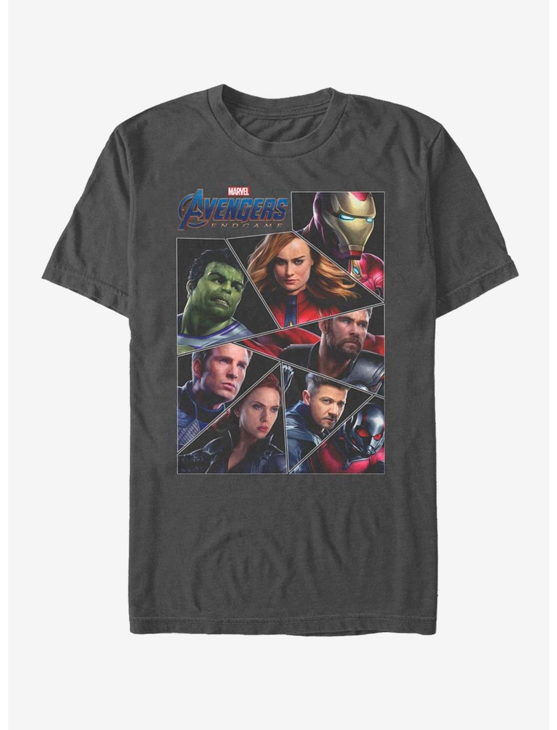 Marvel Avengers Endgame Avengers Group T-Shirt, CHARCOAL, hi-res
