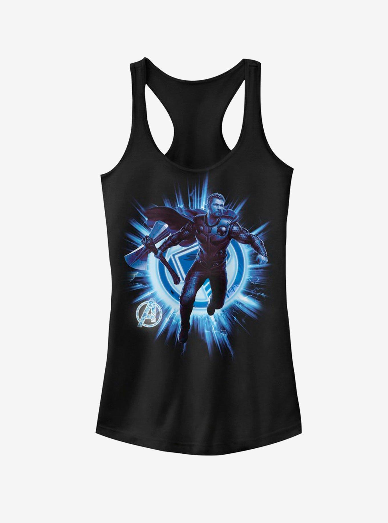 Marvel Avengers Endgame Thor Endgame Girls Tank, BLACK, hi-res