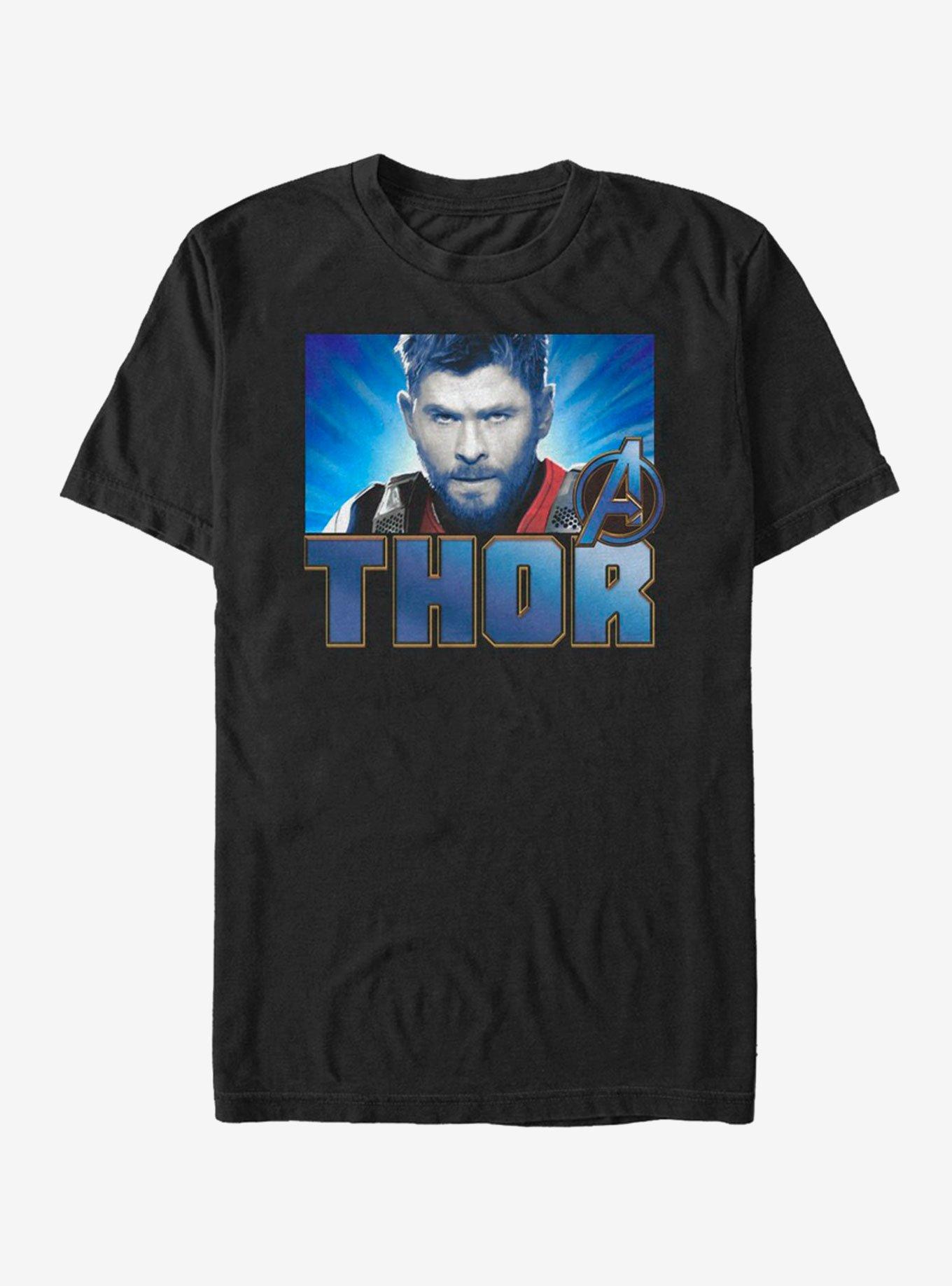 Marvel Avengers Endgame Thor Gaze T-Shirt, , hi-res