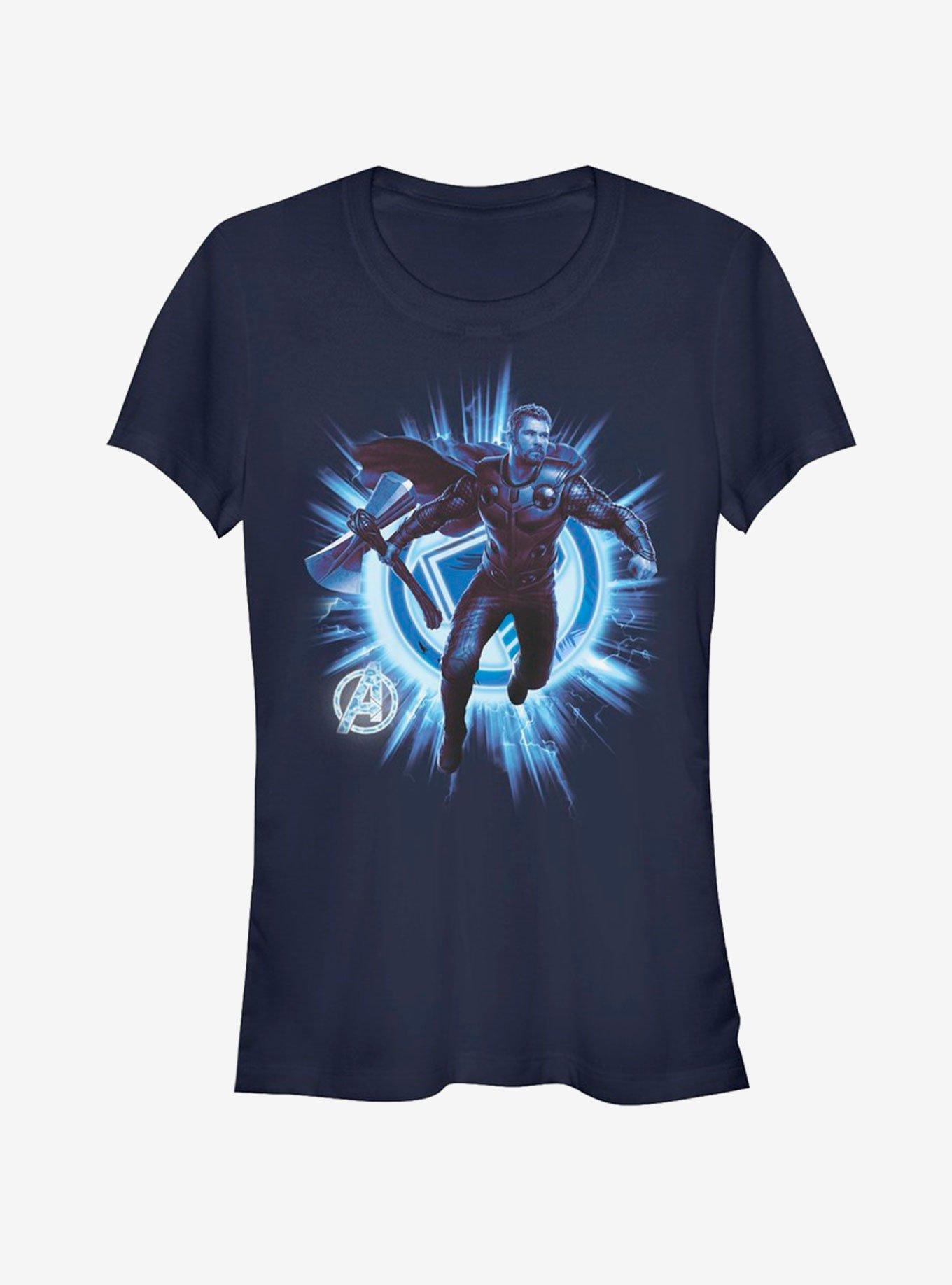 Marvel Avengers Endgame Thor Endgame Girls T-Shirt, NAVY, hi-res