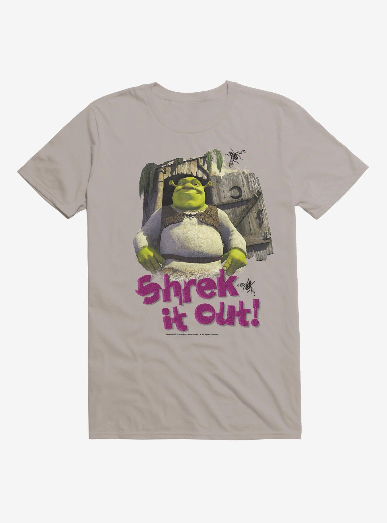 Shrek Shrek It Out T-Shirt, LIGHT GREY, hi-res