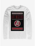 Marvel Avengers Endgame Stronger Together Long Sleeve T-Shirt, WHITE, hi-res