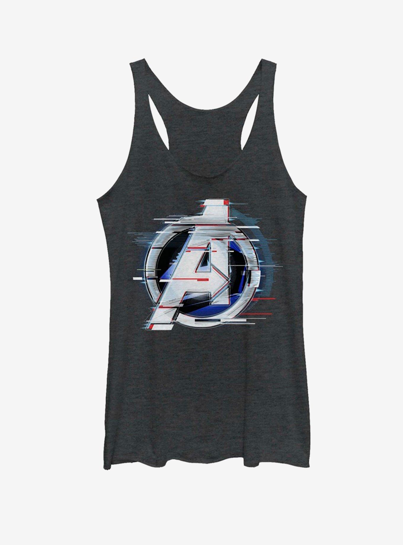Marvel Avengers Endgame White Flares Womens Tank, , hi-res