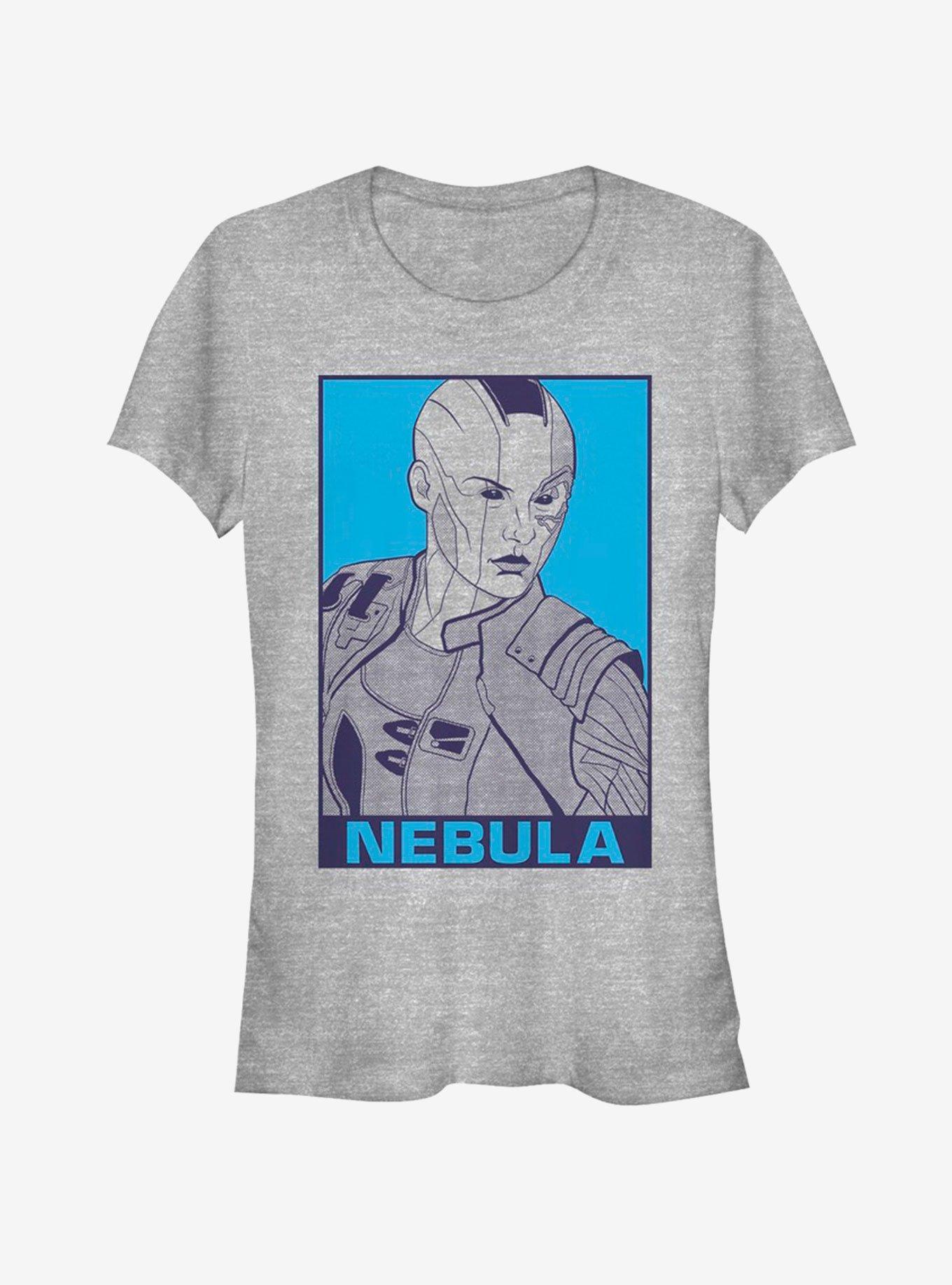 Marvel Avengers Endgame Pop Nebula Girls T-Shirt, ATH HTR, hi-res