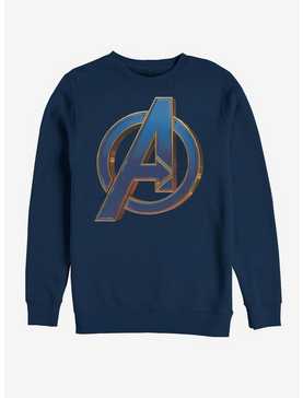 Marvel Avengers Endgame Blue Logo Sweatshirt, , hi-res