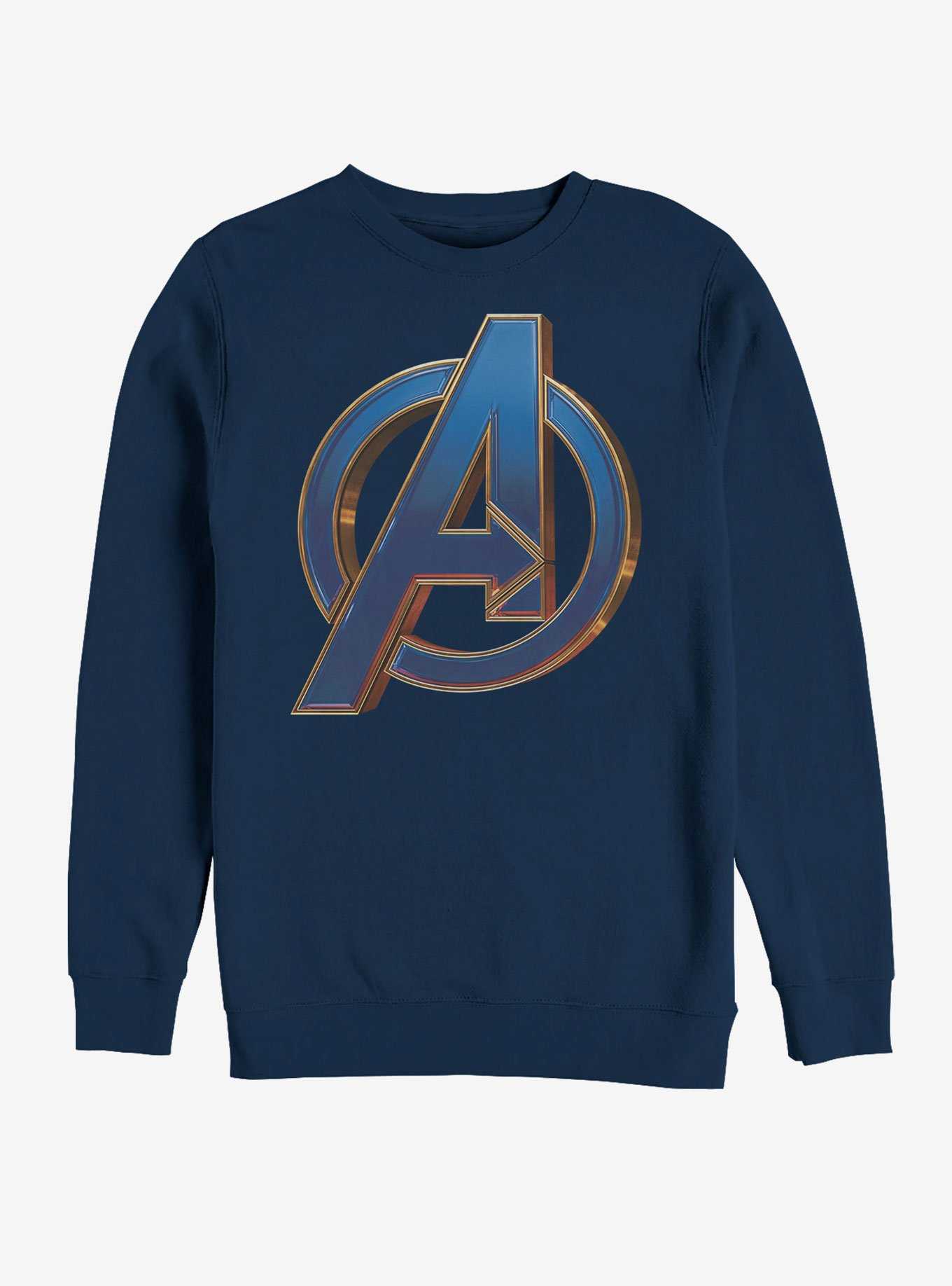 Marvel Avengers Endgame Blue Logo Sweatshirt, , hi-res