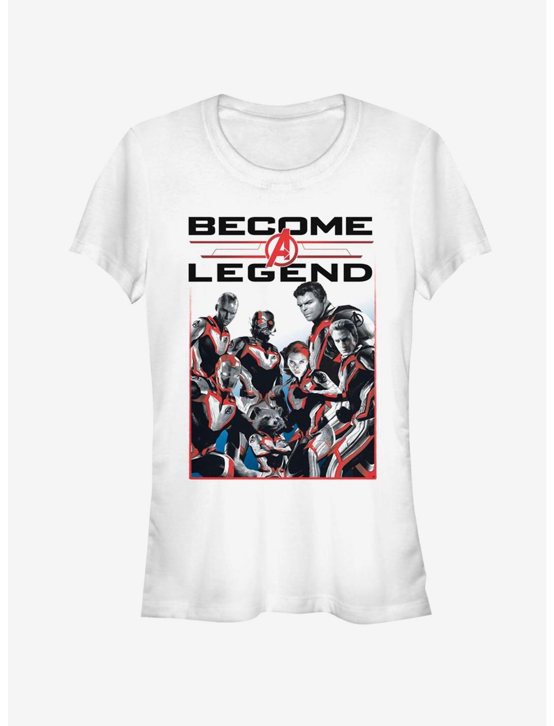 Marvel Avengers Endgame Legendary Group Girls T-Shirt, WHITE, hi-res