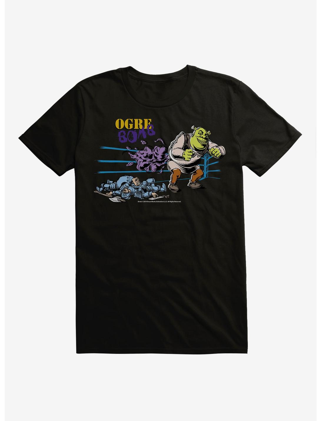 Shrek Ogre Bomb T-Shirt, BLACK, hi-res