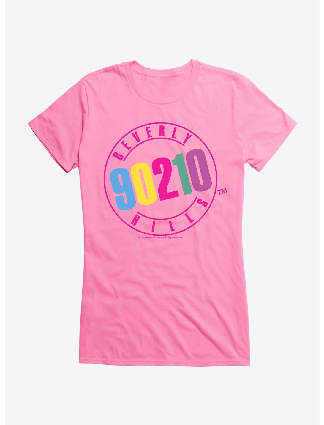 Beverly Hills 90210 Logo Girls T-Shirt, CHARITY PINK, hi-res