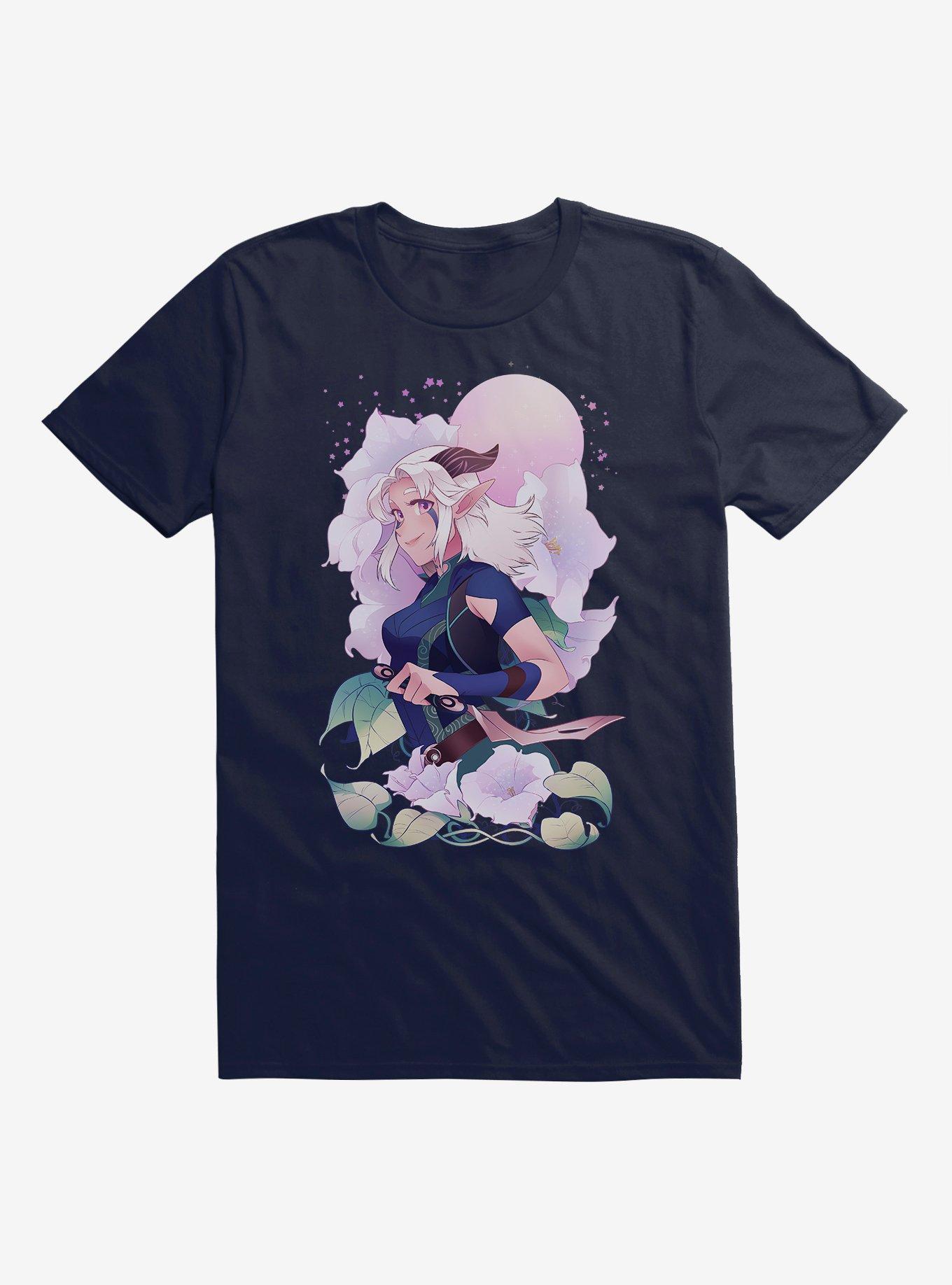 The Dragon Prince Rayla Diorio T-Shirt, NAVY, hi-res